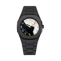 2025 angka Arab Muslim Azan silikon jam tangan baru pria Oem jam tangan kuarsa mewah Logo kustom