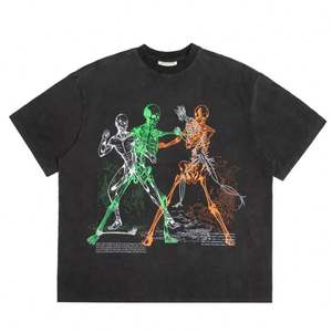 เสื้อยืดวินเทจสำหรับผู้ชายเสื้อยืดพิมพ์ลายสกรีนที่กำหนดเอง - Product Image 1