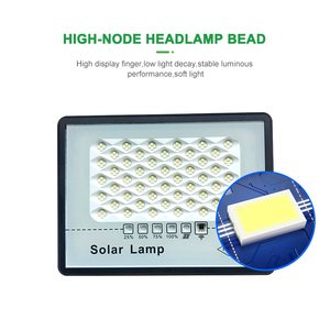 Projecteur solaire LED extérieur étanche IP67 100W 400W 600W 800W 1000W en acier inoxydable 2835 avec <span class=keywords><strong>angle</strong></span> de faisceau de 360° et télécommande - Product Image 4