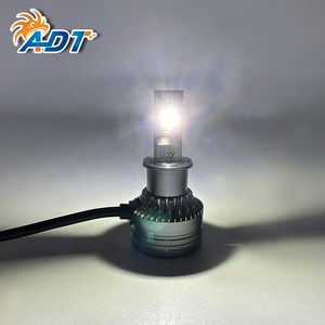 ไฟหน้า LED รุ่น ADT 9-32V 48W 10000 ลูเมน สี Gun Color OEM ขนาดเล็ก รุ่น H3 S10 MAX H11 - Product Image 3