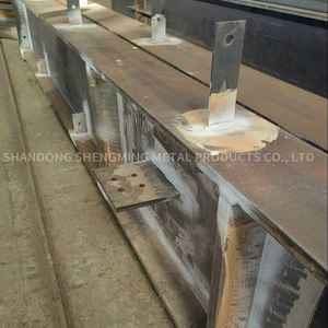 Structure en acier préfabriquée pour bâtiment commercial, poutre en H Q355B/Q235B, pour bureaux / chantiers, structure de charge lourde - Product Image 2