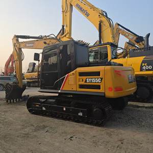 Escavatore Cingolato Rotante SANY Sy155C Usato con Poche Ore di Lavoro, Prezzo Scontato, 14-15 Tonnellate - Product Image 2