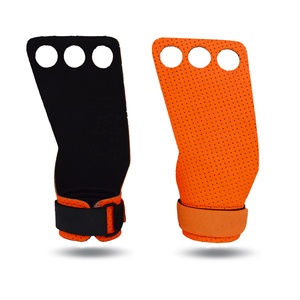 Wholesale PU Material Anti-Slip Comfortable Hand Grips 3-Hole Design for Weightlifting Gym Use Palm Protection 2kg <b>Pull</b> <b>up</b> <b>Bar</b> - Product Image 1