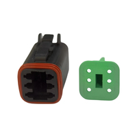 Connecteur automobile étanche moulé par injection à 6 broches femelles pour véhicules à énergie nouvelle