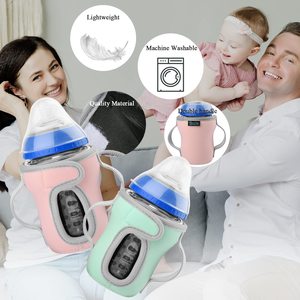 Funda para Biberón de Vidrio <span class=keywords><strong>Tommee</strong></span> <span class=keywords><strong>Tippee</strong></span> Nature, con Doble Asa, Retención de Calor y Frío, Accesorios para Bebidas - Product Image 4