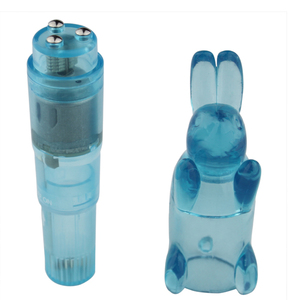 Vibrador Mini Bunny Vibe Afrodisíaco con Control de Encendido/Apagado, Sensación de Silicona, Resistente al Agua, Diseño de Conejito Adorable, Juguete de Placer para Mujeres - Product Image 2
