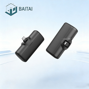 Batterie externe portable mini 5000mAh 18Wh Type C 24A Charge rapide 4 indicateurs LED Ultra légère - Product Image 1