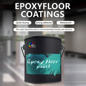 Self-leveling Eco-friendly Waterproof Epoxy <strong>Floor</strong> <strong>Paint</strong> for Warehouse Garage Workshop-Blue <strong>Green</strong> Grey Color - Product Image 3