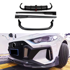 Kit de Carrocería para Automóvil Empow 2021-2024 con Difusor de Parachoques Delantero, Alerón Trasero y Faldones Laterales en Negro Mate para Kits de Carrocería - Product Image 5