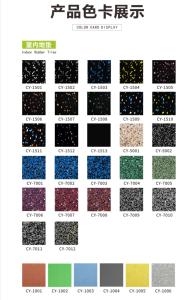 Revêtement de sol en <span class=keywords><strong>caoutchouc</strong></span> MCG Heavy Duty 15-50 mm, <span class=keywords><strong>antidérapant</strong></span>, imperméable, écologique, pour aire de jeux extérieure, salle de sport, crossfit. - Product Image 2