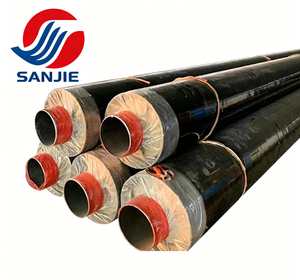 Isolation en <span class=keywords><strong>laine</strong></span> <span class=keywords><strong>de</strong></span> <span class=keywords><strong>verre</strong></span> <span class=keywords><strong>de</strong></span> silicate d'aluminium à haute température, écologique, moderne, gainée d'acier, pour enterrage direct, pour chauffage industriel et municipal - Product Image 1