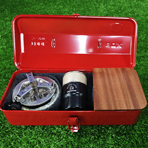 Caja de Herramientas Portátil, Caja de Almacenamiento de Herramientas Multiusos para Navidad, Caja de Herramientas de Hierro para Acampar con Pegatinas para <span class=keywords><strong>Picnic</strong></span> al <span class=keywords><strong>Aire</strong></span> <span class=keywords><strong>Libre</strong></span> - Product Image 1