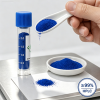 Demeter Copper Tripeptide-1 GHK-Cu Bubuk Massal Kelas Kosmetik CAS 89030-95-5 99% HPCL untuk Pengembangan Formula Langsung dari Pabrik