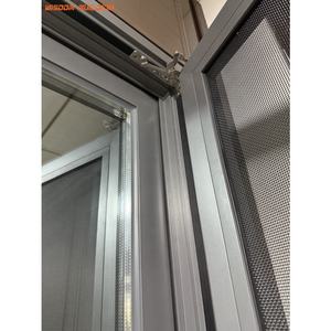 Moustiquaire pour porte battante en alliage d'aluminium <span class=keywords><strong>à</strong></span> rupture thermique et pont cassé pour <span class=keywords><strong>fenêtre</strong></span> latérale étanche <span class=keywords><strong>française</strong></span> pour le marché africain - Product Image 4