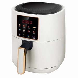 Freidora de aire doméstica multifuncional de gran capacidad, 110V 220V, cocción rápida eléctrica, fácil de limpiar - Product Image 1