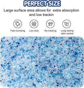 <span class=keywords><strong>Cat</strong></span> <span class=keywords><strong>Cat</strong></span> Premium-premitter <span class=keywords><strong>Cat</strong></span> Crystal Gel <span class=keywords><strong>Silica</strong></span> PH مؤشر PH عالي الامتصاص خالي من الغبار للرعاية الصحية أفضل القطط - Product Image 2