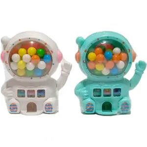 Sweet Funny Astronaut Candy Jackpot Spiel automat Bubble Gum Candy Dispenser Toy