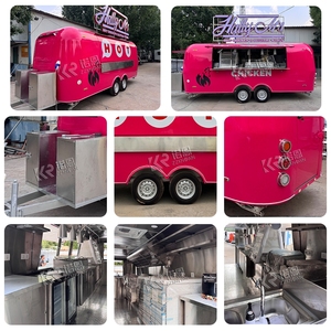 Remorque de nourriture OEM mobile en acier inoxydable 2025 personnalisée Remorque Café Food Truck avec équipement de cuisine complet à vendre - Product Image 5