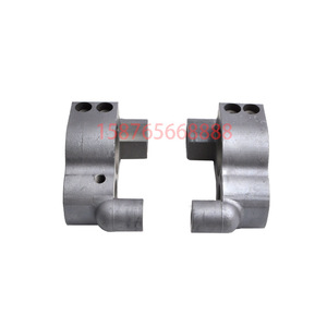 Komori Printing Press Parts LS40 Gripper Shaft <b>Holder</b> Cast Iron Bearing Component - Product Image 2