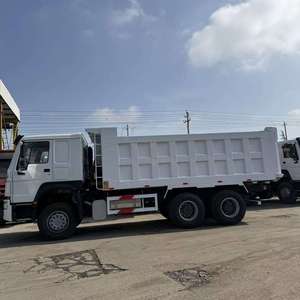 รถดัมพ์บรรทุกหนัก SINOTRUK HOWO 6x4 371 แรงม้า เครื่องยนต์ดีเซล พวงมาลัยซ้าย เครื่องยนต์ Weichai เกียร์ FAST สำหรับงานเหมืองและก่อสร้าง - Product Image 3