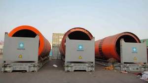 Indirekt beheizter Quarztrommel-Rotations trockner Sägemehl 1,8x15m mit Kohle-und Gas brennstoff von Henan Hongxing - Product Image 2