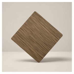 Lastra in Acciaio Inossidabile Spazzolato Oro Rosa con Motivi Casuali per Piani di <span class=keywords><strong>Lavoro</strong></span> da <span class=keywords><strong>Cucina</strong></span> Moderni - Product Image 3