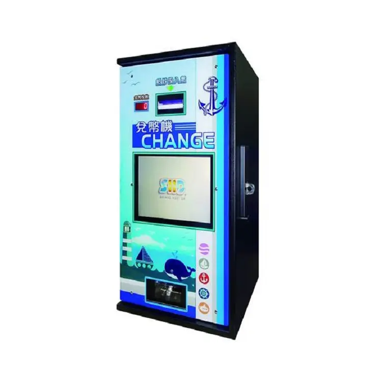 Amusement Game Center Currency Exchange And Coin Intelligent Exchange Machine