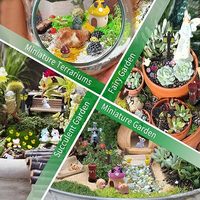 Vente en gros de 100 pièces Dracarys sélectionnés miniatures en résine animaux fée accessoires de jardin micro paysage ornements chiens modèle d'art