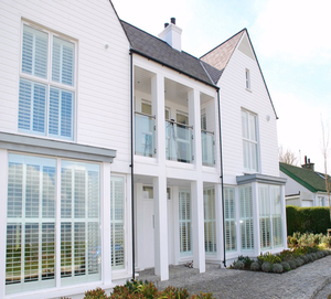 Traditionnel PVC tilleul direct chine extérieur salon extérieur en plastique <span class=keywords><strong>bois</strong></span> niveau sur niveau <span class=keywords><strong>baie</strong></span> <span class=keywords><strong>vitrée</strong></span> plantation volets - Product Image 4