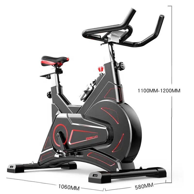 Fitness Athletic Custom Logo Odometer Screen Magnetically Controlled Magnetic Resistance Gear Spinning Indoor Exercise Fit Bike