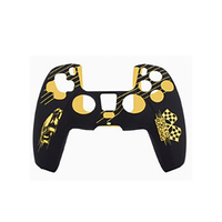 Housse de protection en silicone antidérapante pour manette PS4 DualShock, impression laser, manchon de protection pour manette de jeu, plusieurs couleurs disponibles