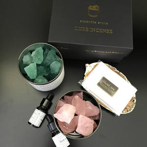 Pierre parfumée en cristal d'aromathérapie pour diffuseur de roseaux ornement de maison bois roche volcanique encens romantique sans feu huile en gros - Product Image 3