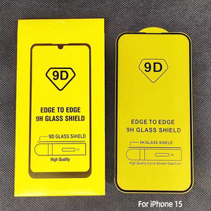 Iphone 15 प्लस प्रो मैक्स 9 डी सिल्क स्क्रीन एंटी-ड्रॉप और एंटी स्क्रैम फिल्म पूर्ण सेट स्क्रीन प्रोटेक्टर - Product Image 6