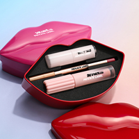 Coffrets Cadeaux Cosmétiques Brillants : Kit Combiné Gloss à Lèvres, Crayon à Lèvres, Baume à Lèvres Imperméable – Marque Privée Fournisseur
