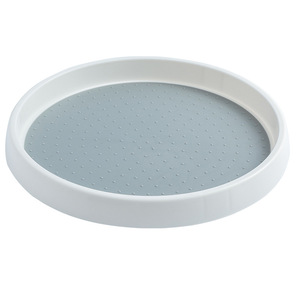 Yimijia Kitchen Condiment Rack Round Rotating Turntable Storage Box For Oil Salt Soy Sauce Vinegar Countertop Organizer - Product Image 5