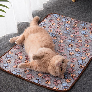 LEGEND Premium Umweltfreundliche Wasserdichte Kühlmatte für Hunde und Katzen Komfortables Nest für Warmes Wetter aus Massivem Bambus - Product Image 2