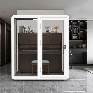 Cabine insonorisée <span class=keywords><strong>mobile</strong></span> pour téléphone, studio d'enregistrement de batterie et piano, bureau, maison, personnalisable, installation sur site gratuite - Product Image 3