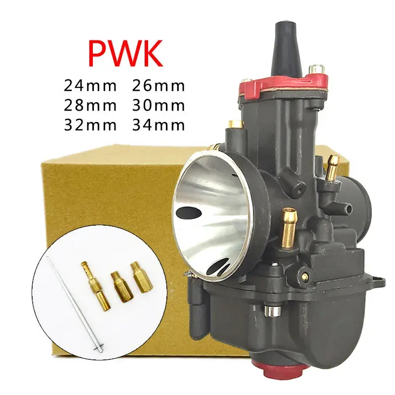 Koso Oko Motorfiets Pwk Carburateur Carb Ktm Crossmotor Atv Motor Carburateur Power Jet Voor Honda Yamaha Box Black Oem