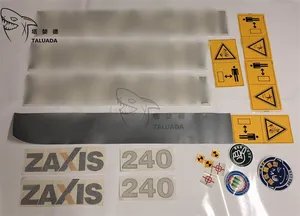 TALUADA Excavator Cabin Spare Parts EX120 -1 EX200-1 EX200-5 Sticker