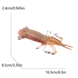 Modelos de Animales Marinos de Plástico para Simulación Transfronteriza: Adornos de Ballena <span class=keywords><strong>Beluga</strong></span>, Cocodrilo, Calamar, Langosta, Tiburón, Cangrejo Peludo y Cangrejo de Maternidad de Deng - Product Image 5