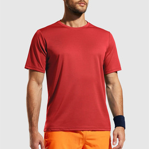 Top Custom Logo Quick Dry Men Gym Fitness T Shirts High Quality Men Slim Fit Gym Wear T-Shirts Men Running Athletic Gym T Shirt - Product Image 5