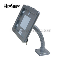Tablette murale présentoir de sécurité bureau réglable Protection serrure boîte de montage métal antivol Base pour iPad 2/3/4/Air