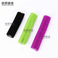 Brosse à rouleaux en nylon de qualité industrielle pour machine de nettoyage à amortissement spiralé