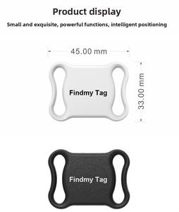 ペット用リアルタイムGPSトラッカー ミニアップルスマート紛失防止デバイス 4Gネットワーク対応 IP67防水 グローバルロケーター「Find My Tag」 - Product Image 2