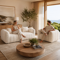 Sofá de Terciopelo Borgoña de 2.5 Plazas a Precio de Fábrica, Sofá Cama de Dos Plazas Estilo Occidental para Dormitorio