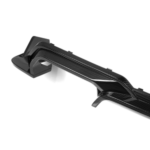 Para <span class=keywords><strong>M8</strong></span> F93 4 puertas 2020-IN <span class=keywords><strong>M8</strong></span> difusor SQ estilo fibra de carbono seca parachoques trasero difusor divisores Canards <span class=keywords><strong>M8</strong></span> difusor - Product Image 6