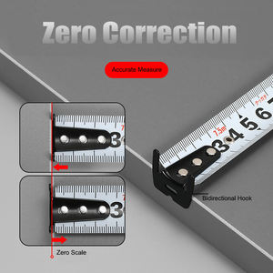 Cinta métrica de acero al carbono retráctil profesional, hoja gruesa de retorno automático, revestimiento de nailon, herramienta de medición Premium de 5M de longitud - Product Image 4