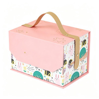 Boîte cadeau en papier kraft durable, pliable, rigide, magnétique, écologique, recyclable, avec logo personnalisé, biodégradable, vente en gros