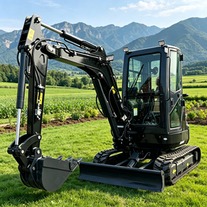 Mini Excavadora con Motor de 3.5 Toneladas, Hidráulica, con Orugas, EPA, para Uso Agrícola, Envío Gratis - Product Image 2