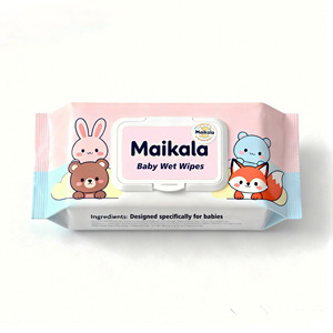 Toallitas húmedas para bebés con diseño personalizable, toallitas húmedas seguras para bebés, tejido húmedo de agua pura - Product Image 2